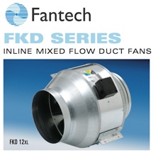 FKD Series Inline Mixed Flow Fan