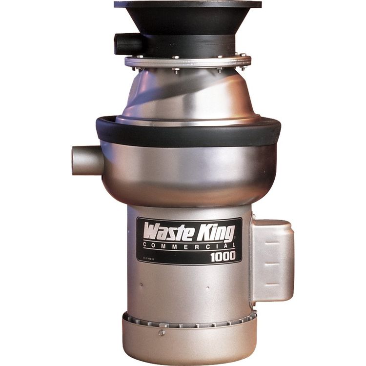 Waste King Commercial Garbage Disposal 1000-1 1 HP Single Phase - Click Image to Close