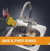 Bar & Prep Sinks Bar & Prep Sinks