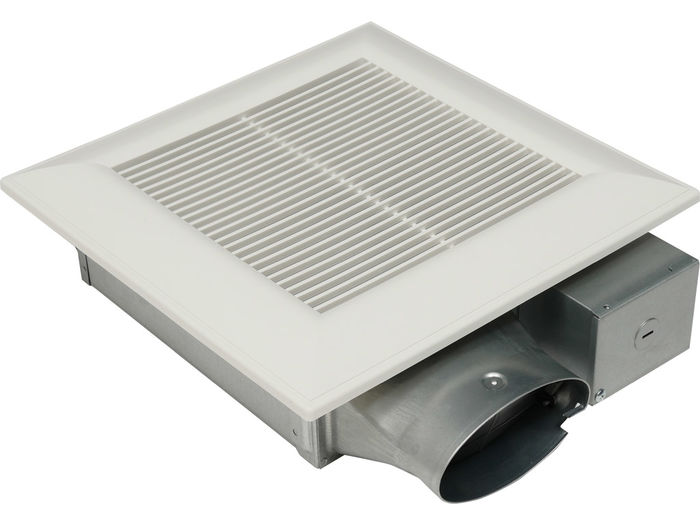 Panasonic Fans - WhisperValue Lite - FV-0810VSSL1 Bathroom Exhaust Fan with Light - 50-100 CFM - 4 Inch Oval Duct