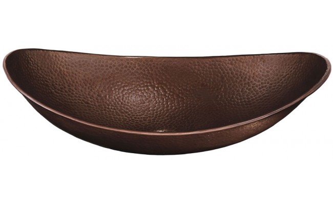 Thompson Traders Sinks - Bathroom Sinks - Ocampo Antique Copper - NS25036 - Antique Copper Hammered Finish
