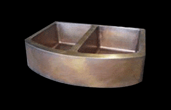 Elite Bath - Bronze Kitchen Sink - Beau DBF36 36" Farmhouse Sink Elite Bath - Bronze Kitchen Sink - Beau DBF36 36" Farmhouse Sink
