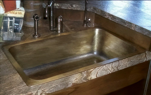 Elite Bath KS24 Bronze Kitchen Sink - Drop-in 24"
