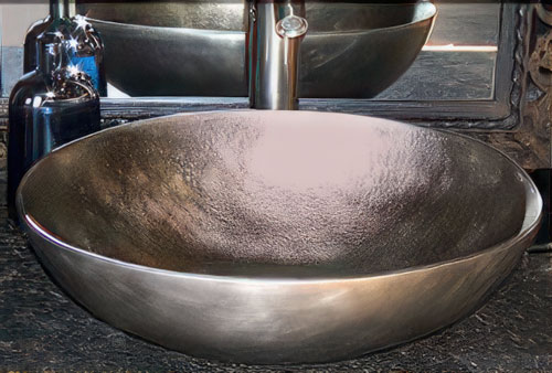Elite Bath Bathroom Sinks Bronze - Tranquility OV17 Bronze Bathroom Vessel Sink - 10 Finishes - Click Image to Close