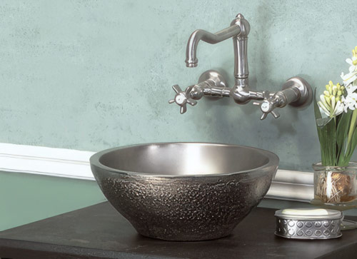 Elite Bath Bathroom Sinks Bronze - Titan HV15 Bronze Bathroom Vessel Sink - 6 Finishes - Click Image to Close