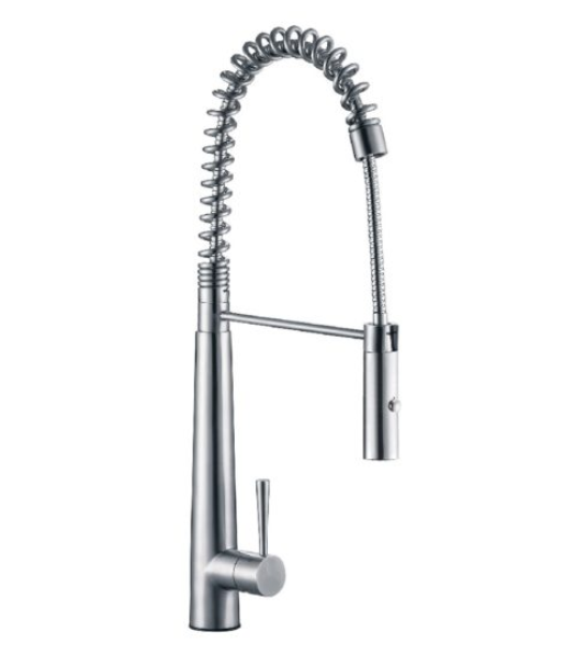 Lenova Kitchen Faucets - SK-202 Pull Down 2-Function Spray Stainless Steel Faucet - Click Image to Close