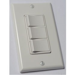 Panasonic Fans Accessories - WhisperControl - FV-WCSW41-W Switch - White - Click Image to Close