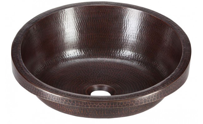 Thompson Traders Sinks - Bathroom - Copper - Legacy Collection RSDW-BC Modigliani Black Copper Bath Sink