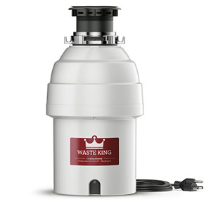 Waste King L-8000 1HP Garbage Disposal - Continuous Feed - Click Image to Close
