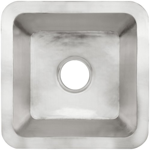 Linkasink Bathroom Sinks - Smooth Metals - CS006 Smooth Small Square with 3.5" Drain Opening - 6 Finishes Linkasink Bathroom Sinks - Smooth Metals - CS006 Smooth Small Square with 3.5" Drain Opening - 6 Finishes